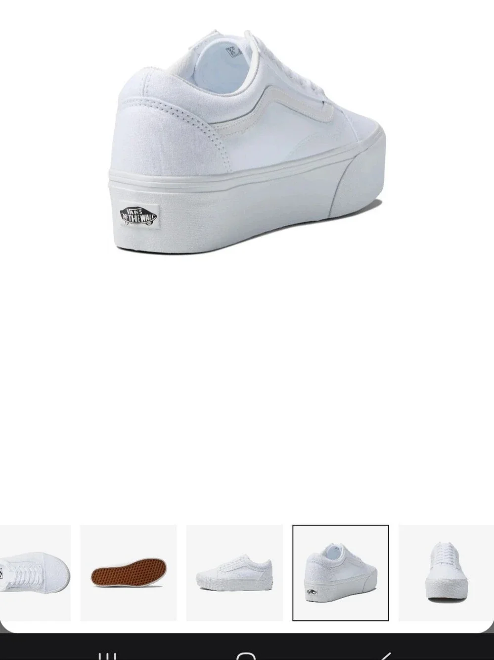 Vans Old Skool Stackform Womens 8.5